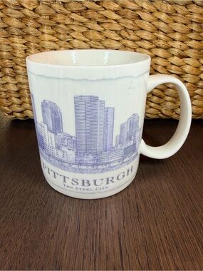 Starbucks “Architecture Series” Pittsburgh Skyline Ceramic Mug